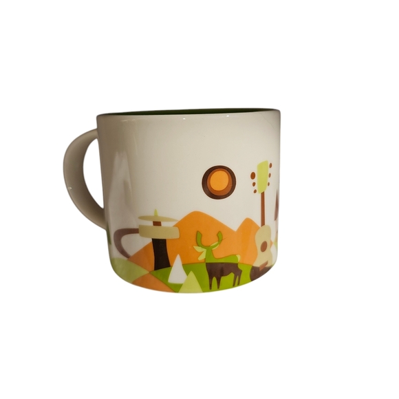 YOU ARE HERE TENNESSEE TN STARBUCKS Nashville Mug Cup 14oz 2015 Country Music - Picture 5 of 8